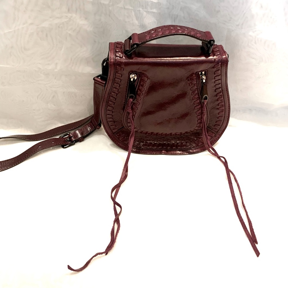 Rebecca Minkoff vanity saddle crossbody bag